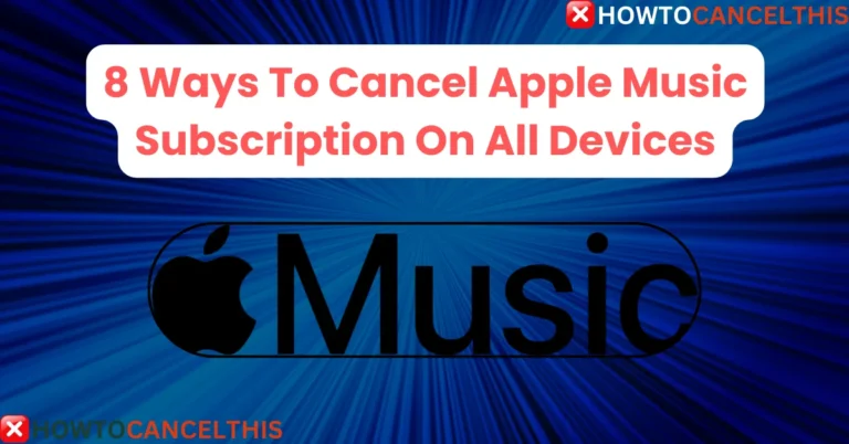 Cancel Apple Music Subscription