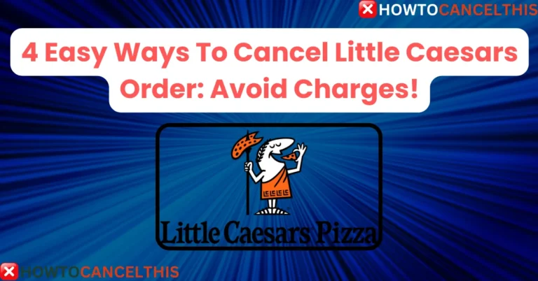 Cancel Little Caesars Order